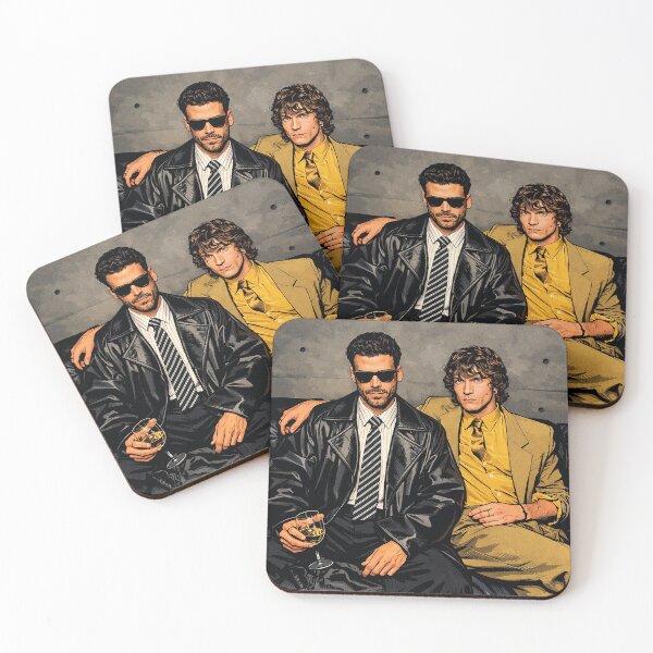Item preview, Are François Arnaud and Connor Storrie from Heated Rivalry more than just friends? (fan art) designed and sold by PopCultureAndStuff.