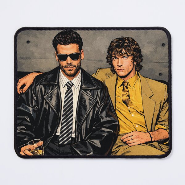 Item preview, Are François Arnaud and Connor Storrie from Heated Rivalry more than just friends? (fan art) designed and sold by PopCultureAndStuff.