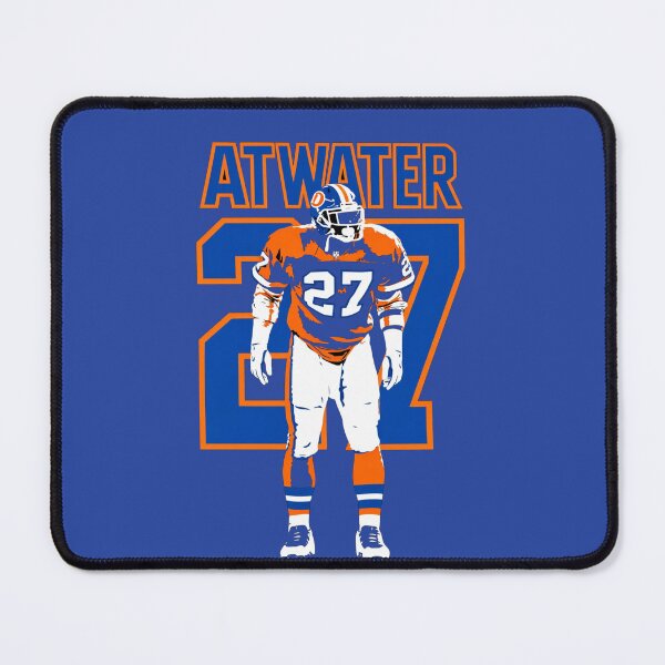 Item preview, Steve Atwater #27 Vintage Football Art designed and sold by TheArtOfCar.