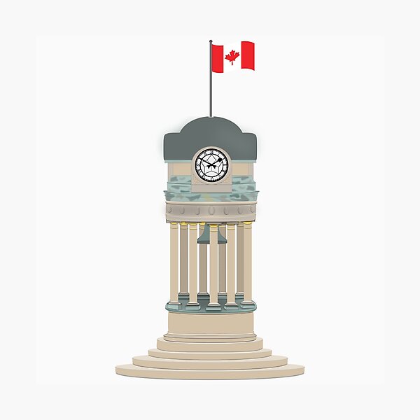 Item preview, Victoria Park Clocktower | Kitchener designed and sold by rsultana-store.