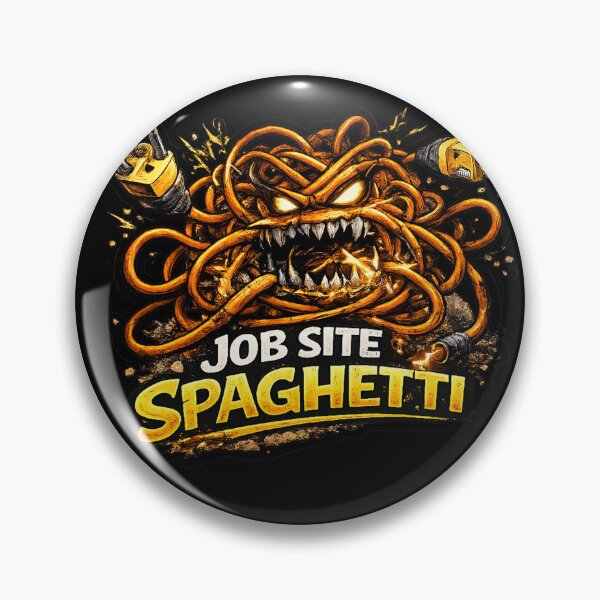 Item preview, Job Site Spaghetti! designed and sold by 2Guys2Hammers.