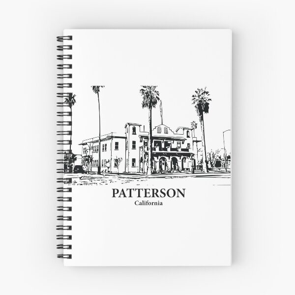Item preview, Patterson CA - Ink Cityscape Illustration designed and sold by Lakeric.