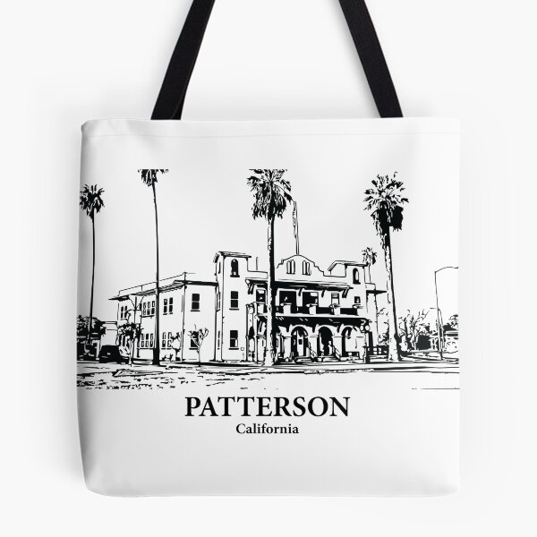 Item preview, Patterson CA - Ink Cityscape Illustration designed and sold by Lakeric.