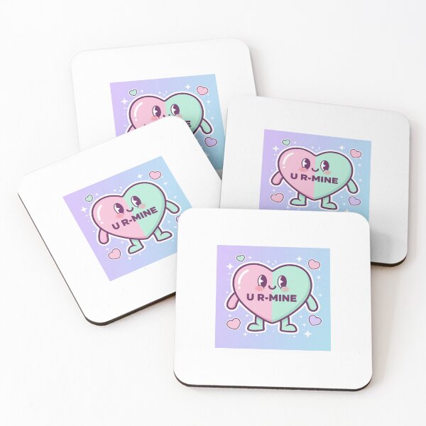 Item preview, cute retro conversation heart candy character designed and sold by SpraySoul999.