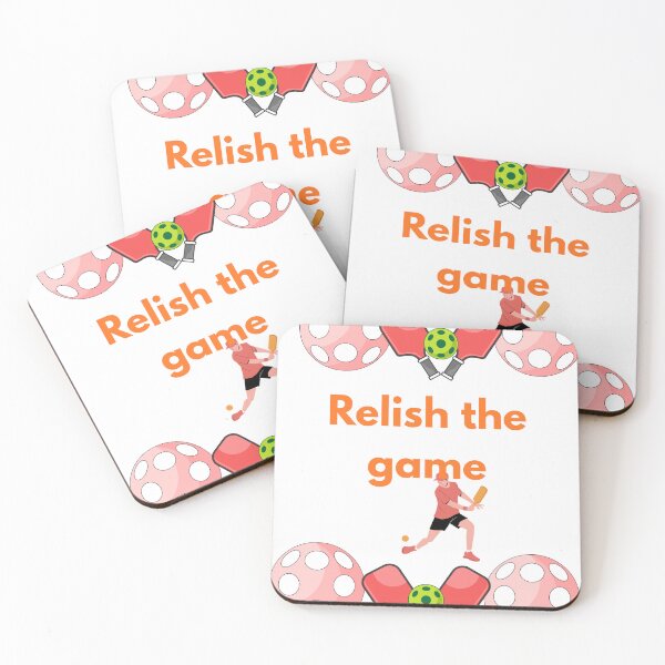 Item preview, Relish the Game - Pickleball Player Design designed and sold by Extremeallie.