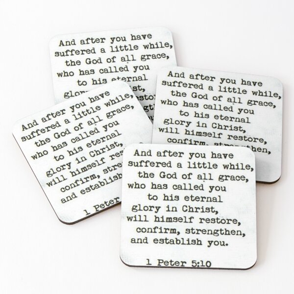 Item preview, 1 Peter 5:10 designed and sold by di-Vera-Rosati.