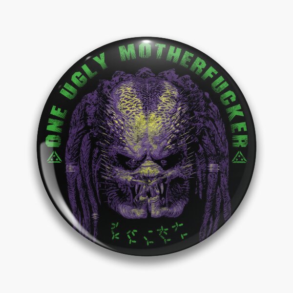 Item preview, Jungle Hunter One Ugly MF Yautja Predator Distressed designed and sold by Power Up Prints.