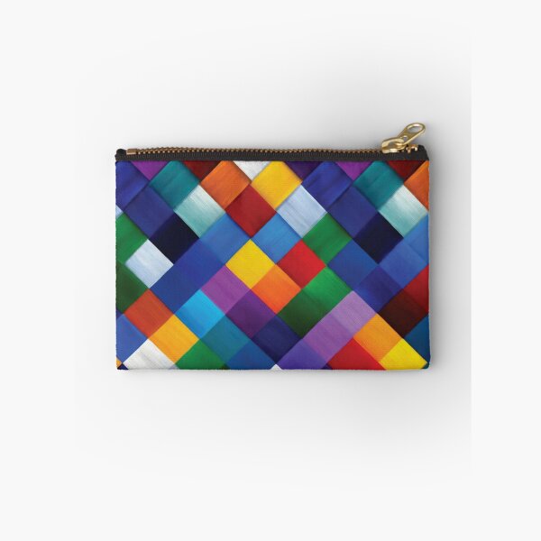 Item preview, Colorful Geometric Woven Square Mosaic Pattern designed and sold by DGtaLrtcom.