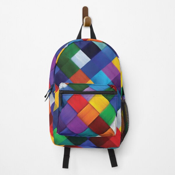 Item preview, Colorful Geometric Woven Square Mosaic Pattern designed and sold by DGtaLrtcom.