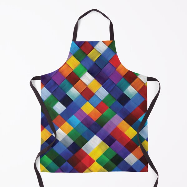 Item preview, Colorful Geometric Woven Square Mosaic Pattern designed and sold by DGtaLrtcom.