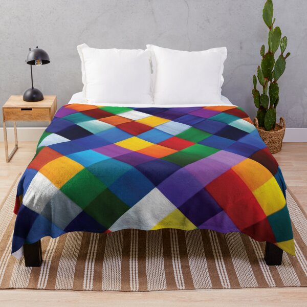 Item preview, Colorful Geometric Woven Square Mosaic Pattern designed and sold by DGtaLrtcom.