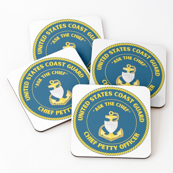 Item preview, Coast Guard Chief designed and sold by Coastiecositas.