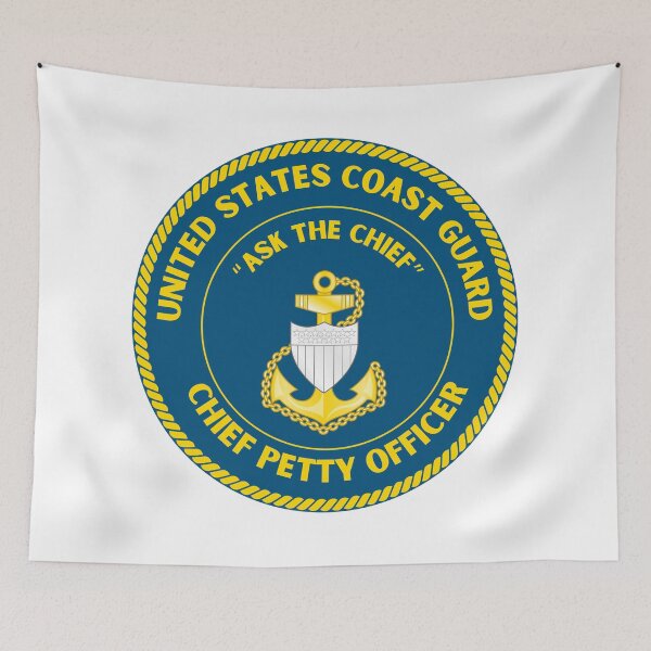 Item preview, Coast Guard Chief designed and sold by Coastiecositas.