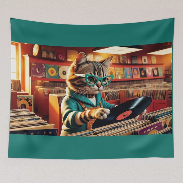 Item preview, Cool Kitty Records designed and sold by Steph Anne Best.
