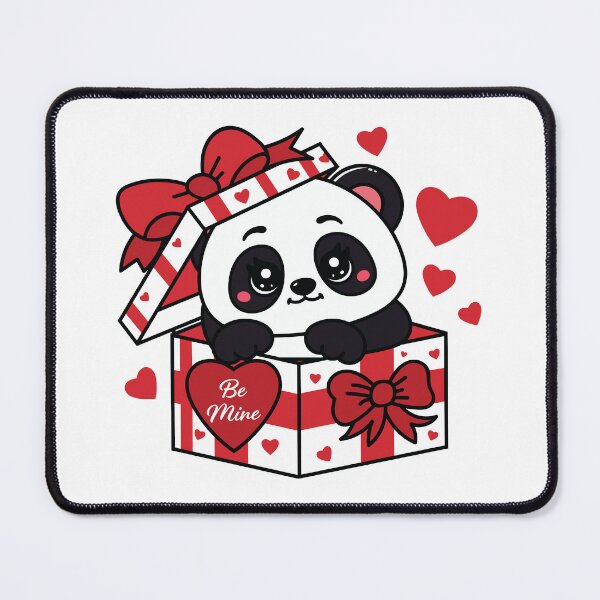 Item preview, Kawaii Cute Panda Valentine Gift Box designed and sold by MarshallStickerX.
