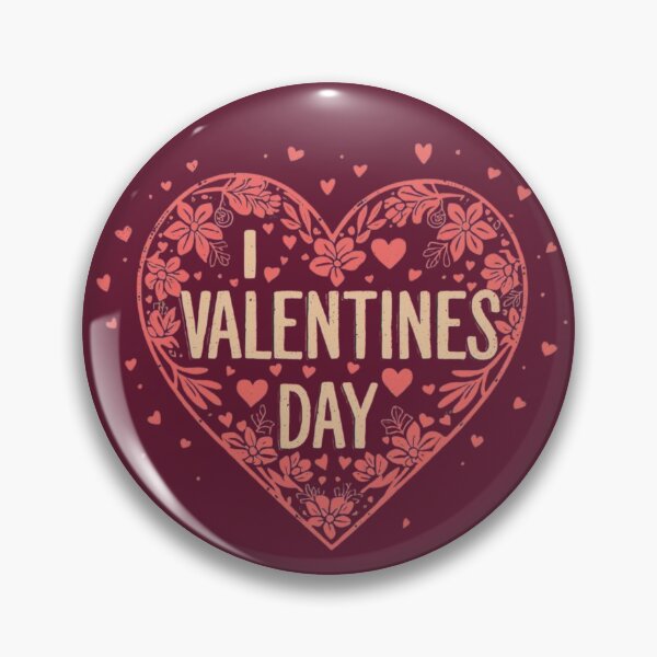 Item preview, Floral Heart Valentine's Day Design - Cute Romantic Typography. designed and sold by LunaPrintCo.