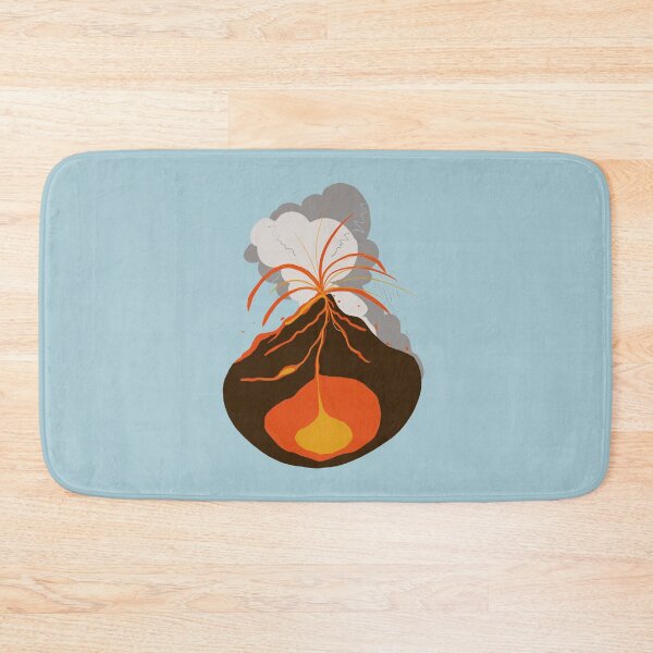 Item preview, Volcano Cross Section Diagram designed and sold by louweasely.