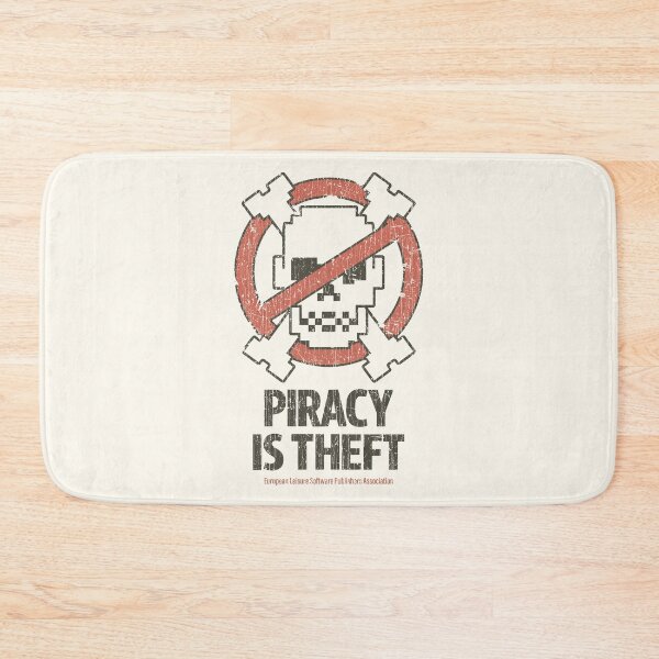 Item preview, Piracy is Theft 1991  designed and sold by AstroZombie6669.