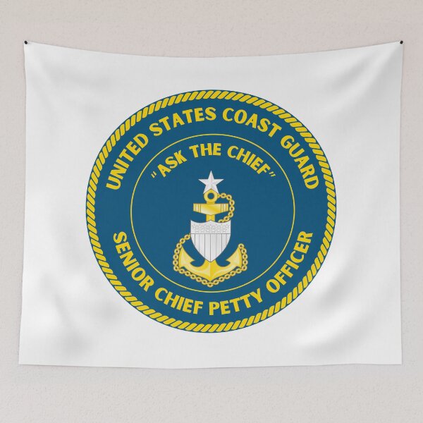 Item preview, Coast Guard Senior Chief designed and sold by Coastiecositas.