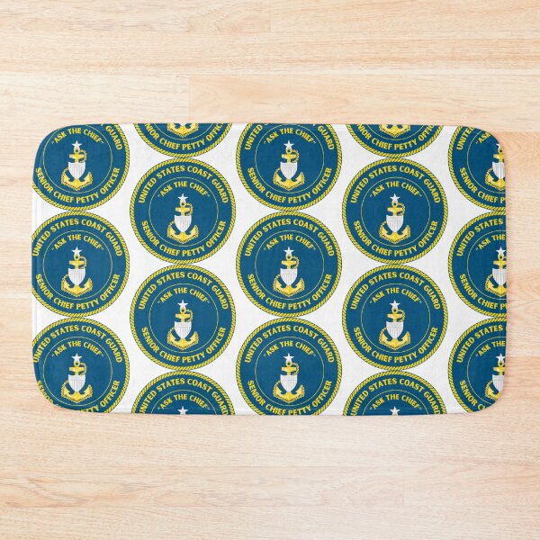 Item preview, Coast Guard Senior Chief designed and sold by Coastiecositas.