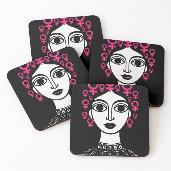 Item preview, Feminine Power – International Women’s Day Art | Soft Boho Goddess designed and sold by  Ojo de Lilith.