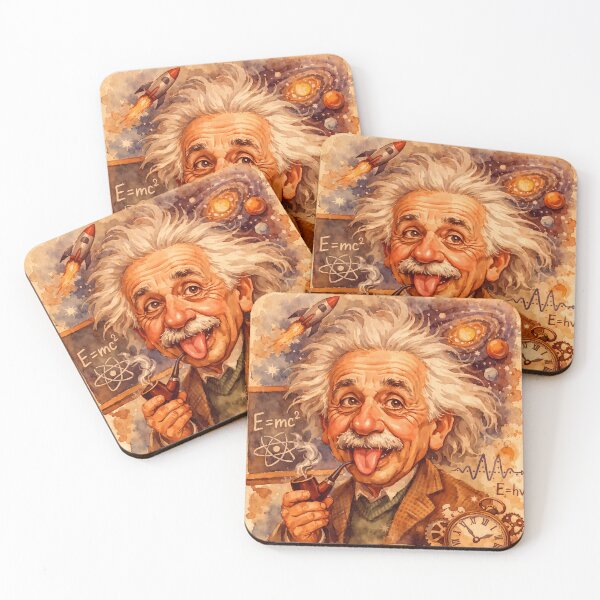 Item preview, Albert Einstein designed and sold by Sarcastic designs.