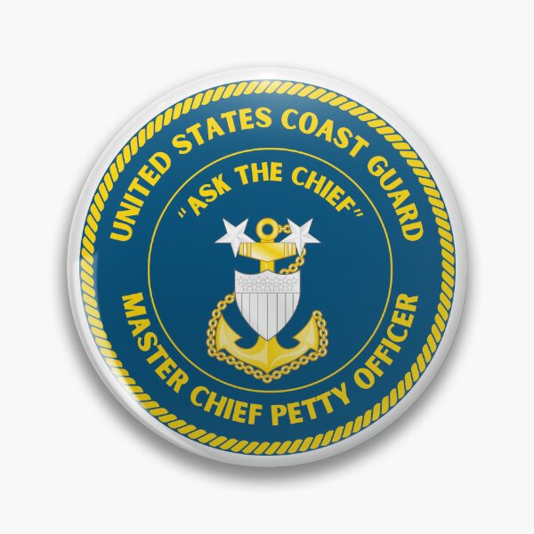Item preview, Coast Guard Master Chief designed and sold by Coastiecositas.
