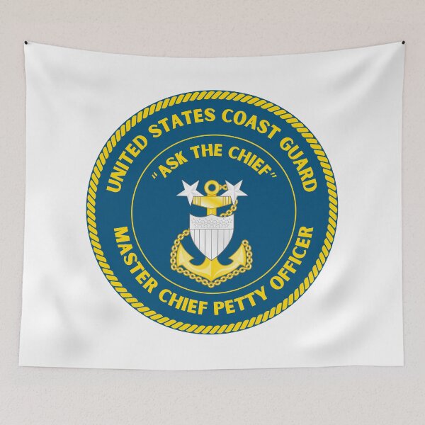 Item preview, Coast Guard Master Chief designed and sold by Coastiecositas.