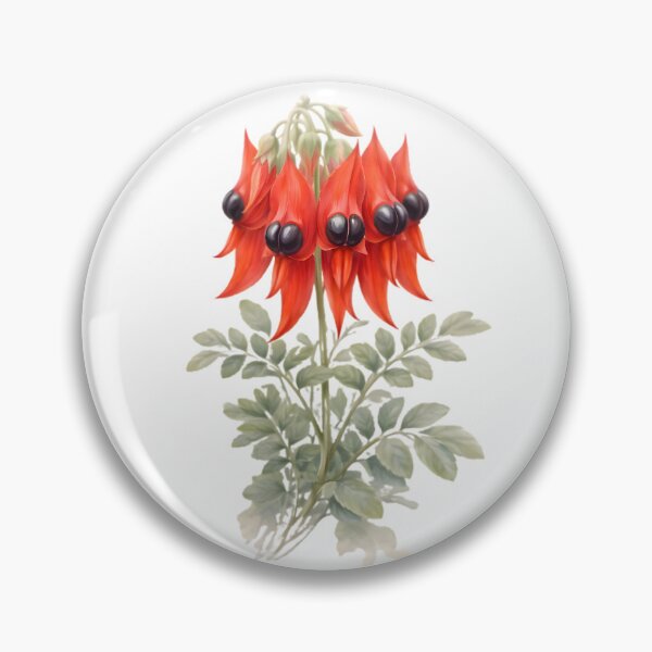 Item preview, Sturt’s Desert Pea (Swainsona formosa) designed and sold by HOMETOWN86.