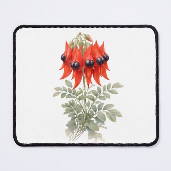 Item preview, Sturt’s Desert Pea (Swainsona formosa) designed and sold by HOMETOWN86.