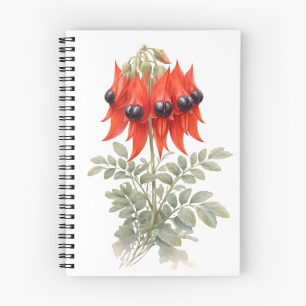 Item preview, Sturt’s Desert Pea (Swainsona formosa) designed and sold by HOMETOWN86.