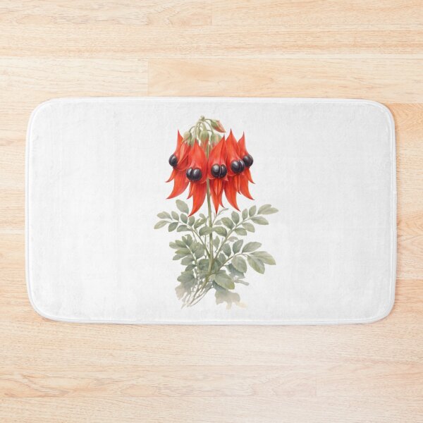 Item preview, Sturt’s Desert Pea (Swainsona formosa) designed and sold by HOMETOWN86.