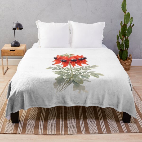 Item preview, Sturt’s Desert Pea (Swainsona formosa) designed and sold by HOMETOWN86.