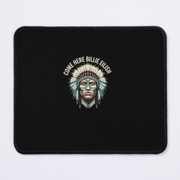 Item preview, Chief Pop Culture Graphic – "Come Here Billie Eilish" designed and sold by Evaevonechi.