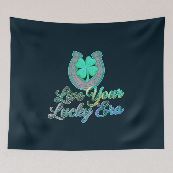 Item preview, Live Your Luck Era Colorful Hand Illustration designed and sold by therealkbyers.