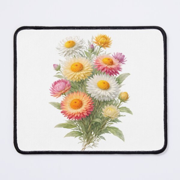 Item preview, Everlasting Daisy (Xerochrysum bracteatum) designed and sold by HOMETOWN86.