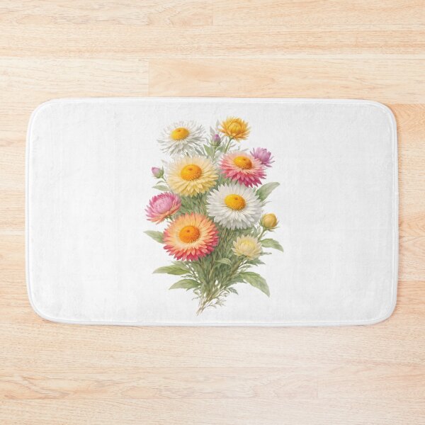 Item preview, Everlasting Daisy (Xerochrysum bracteatum) designed and sold by HOMETOWN86.