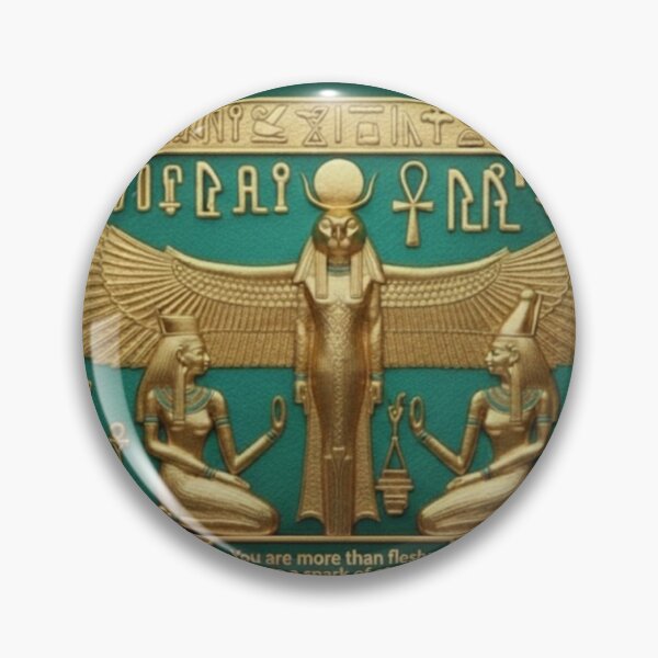 Item preview, Spark of Eternity: Golden Ancient Egyptian Goddess Art designed and sold by DesignByGeorgi.