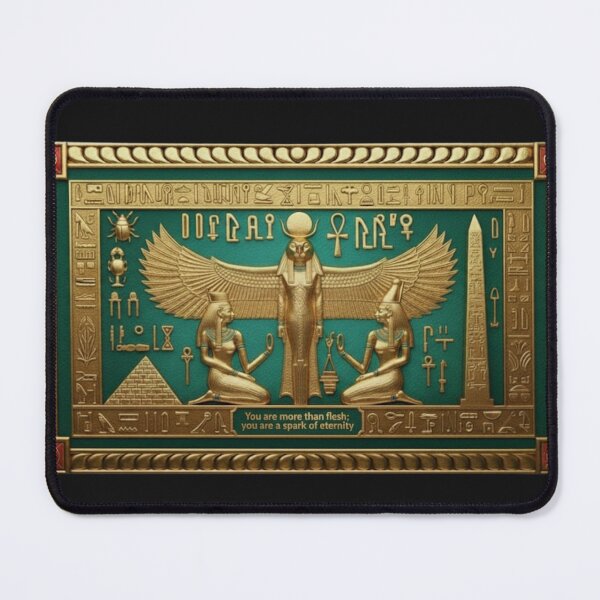 Item preview, Spark of Eternity: Golden Ancient Egyptian Goddess Art designed and sold by DesignByGeorgi.