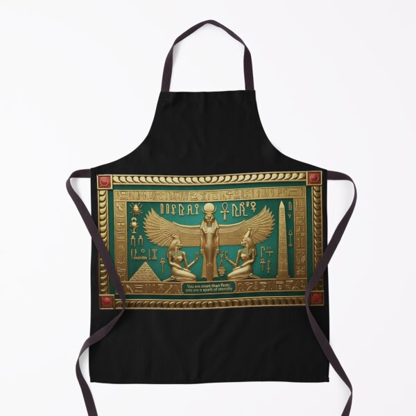 Item preview, Spark of Eternity: Golden Ancient Egyptian Goddess Art designed and sold by DesignByGeorgi.