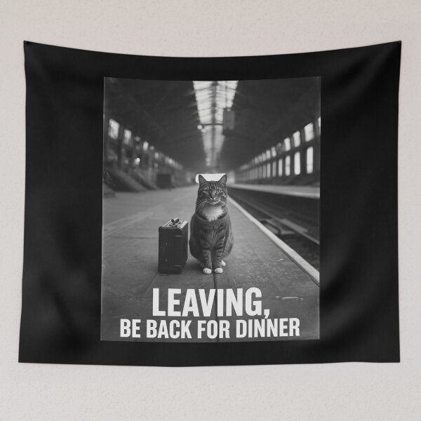 Item preview, Leaving Be Back For Dinner Funny Classic T-shirts designed and sold by PaulaArtworks.