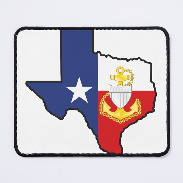Item preview, Texas Coast Guard Chief designed and sold by Coastiecositas.