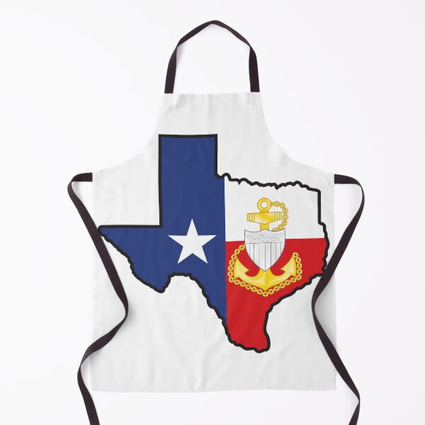 Item preview, Texas Coast Guard Chief designed and sold by Coastiecositas.