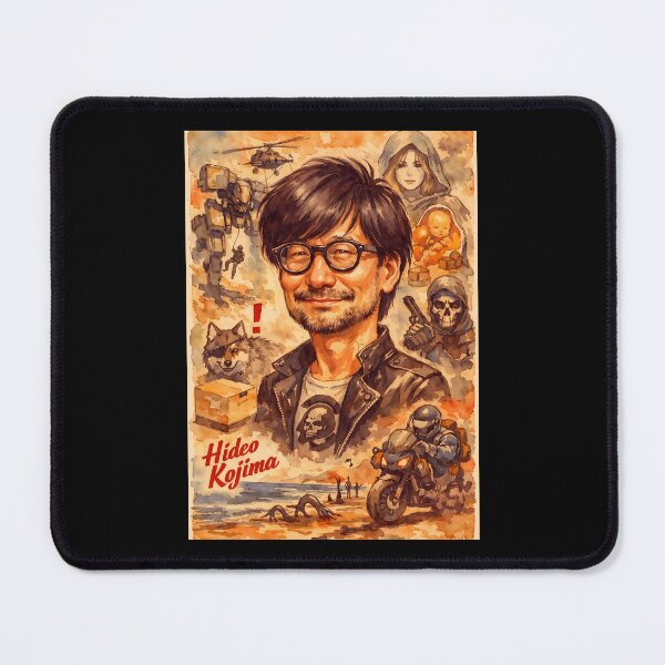 Item preview, Hideo Kojim designed and sold by Sarcastic designs.