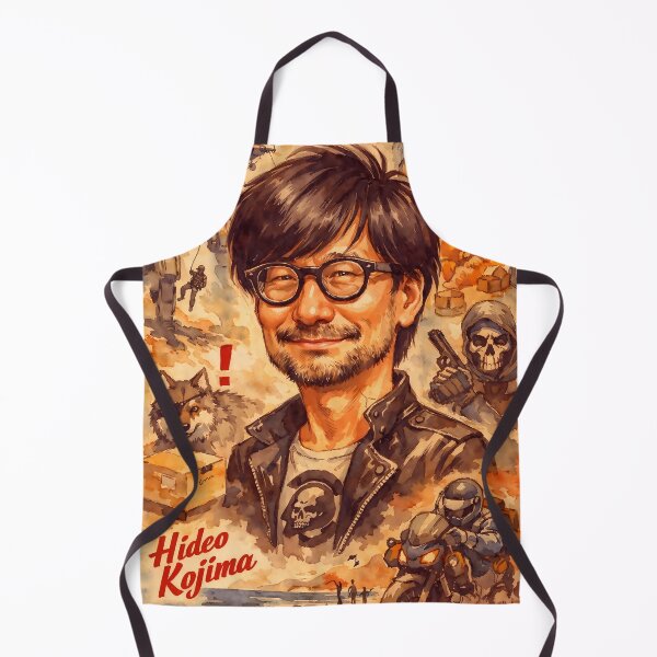 Item preview, Hideo Kojim designed and sold by Sarcastic designs.