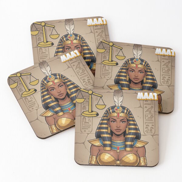 Item preview, Ma’at – Ancient Egyptian Goddess of Truth, Balance & Cosmic Order | Kemetic Spiritual Awakening  designed and sold by BlackStarsCreations.
