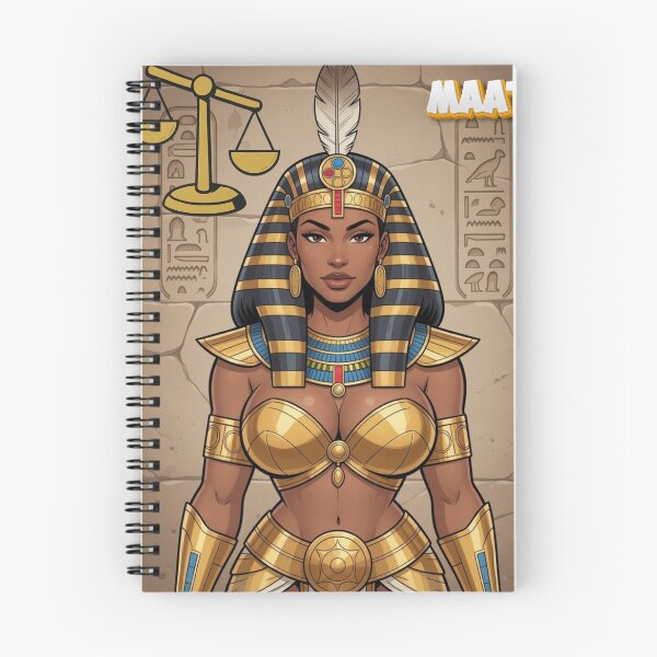 Item preview, Ma’at – Ancient Egyptian Goddess of Truth, Balance & Cosmic Order | Kemetic Spiritual Awakening  designed and sold by BlackStarsCreations.