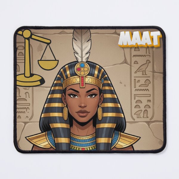 Item preview, Ma’at – Ancient Egyptian Goddess of Truth, Balance & Cosmic Order | Kemetic Spiritual Awakening designed and sold by BlackStarsCreations.