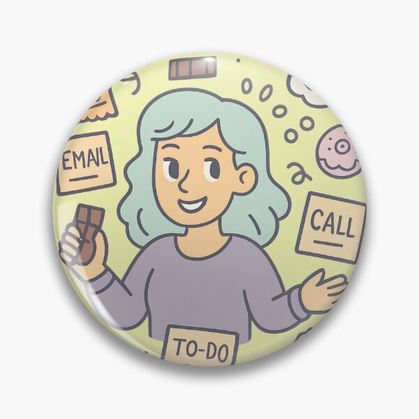 Item preview, Doing My Best (With Snacks) - Cute ADHD Shirt for Women | Neurodivergent humor design designed and sold by SBSociety.