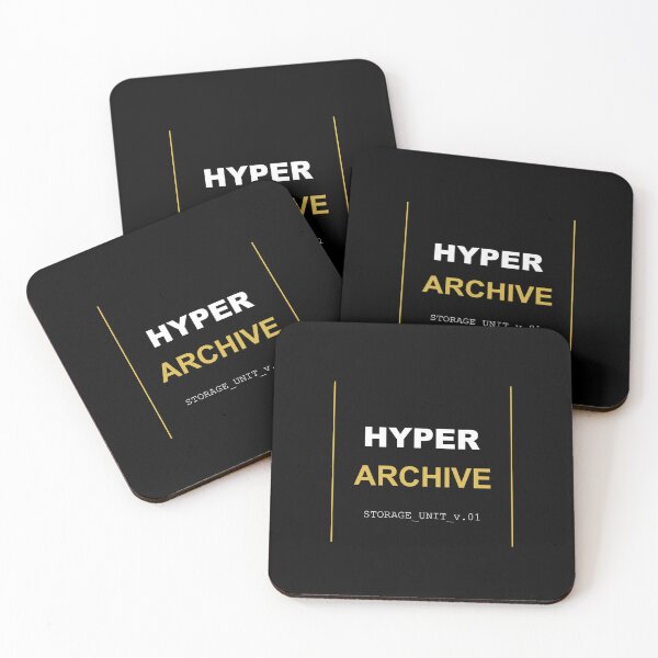 Item preview, Hyper-Archive Industrial Data Label designed and sold by Mikidesign1988.